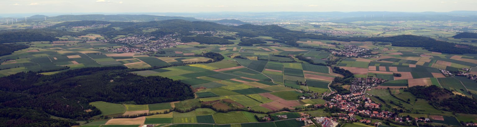 Luftbildaufnahme Niedenstein