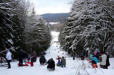 Skihang und Rodelpartie in Niedenstein