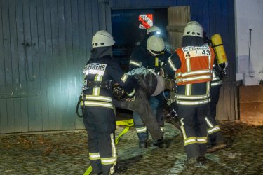 Feuerwehrübung